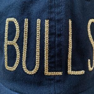 ‘47 Brand Chicago Bulls embroidered braided logo women’s adjustable baseball hat